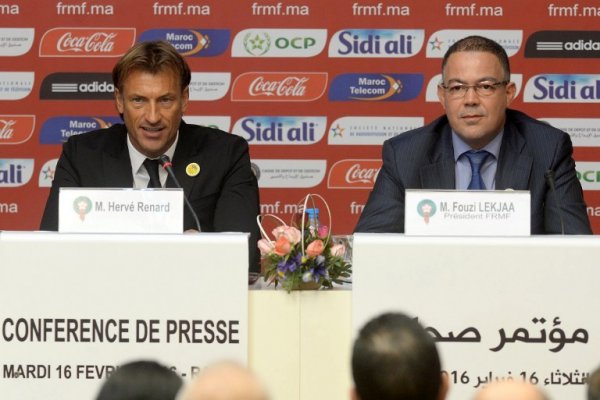  Football.  Hervé Renard nouveau sélectionneur du Maroc