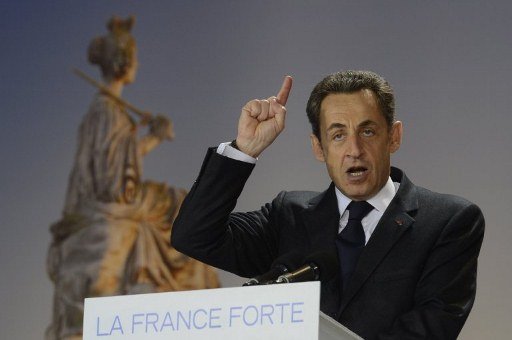  France. Sarkozy solennel