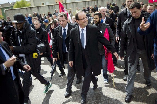  France. François Hollande fait campagne jusqu’au bout