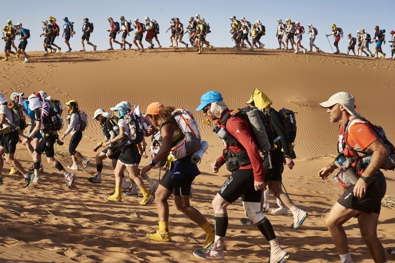  Fahima Benaissa participe à son 1er Marathon des Sables