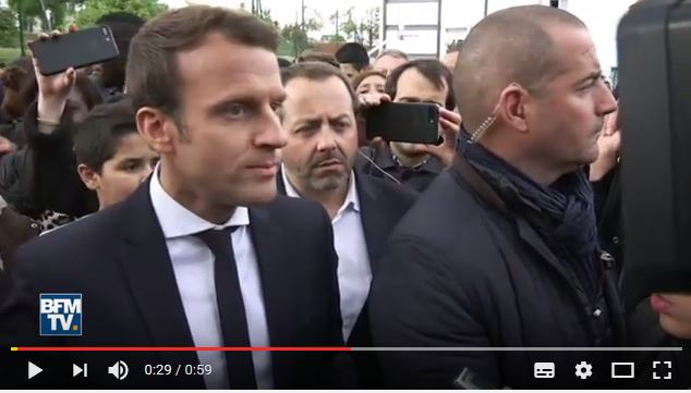  « Mme Le Pen ne peut pas venir dans un quartier comme celui-ci », lance Macron à Sarcelles