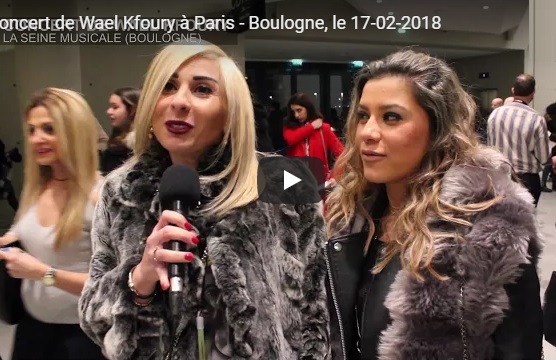  [Vidéo] Le concert événement de Wael Kfoury à Paris