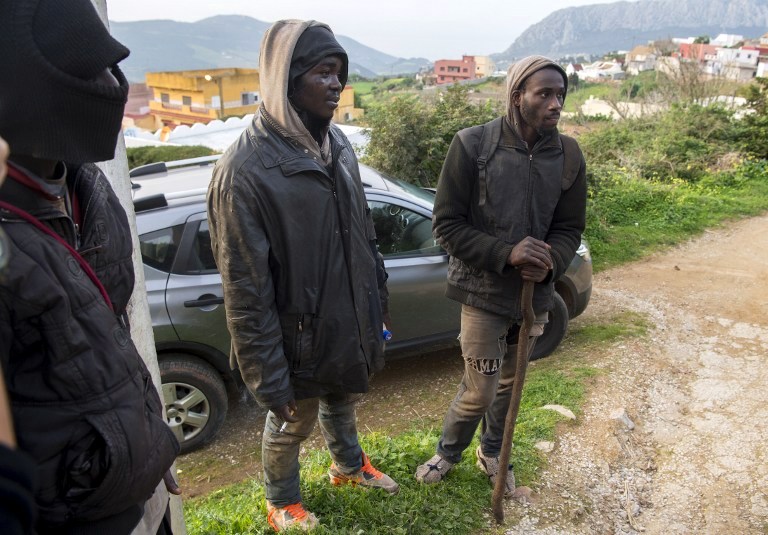  Nouvel assaut massif de migrants subsahariens de la frontière de Sebta