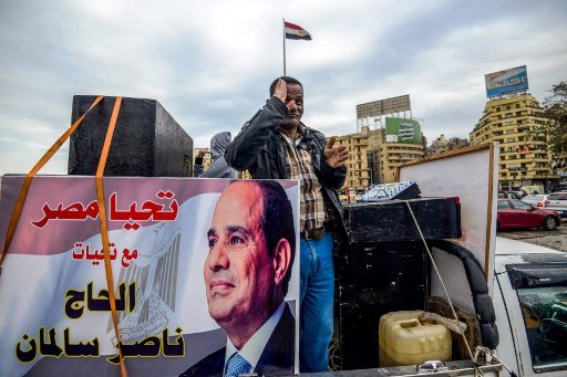  Egypte – Al-Sissi contre le vide aux élections présidentielles