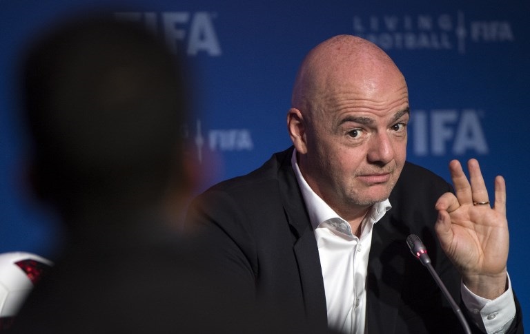  Infantino loue les efforts du Royaume pour développer le football africain