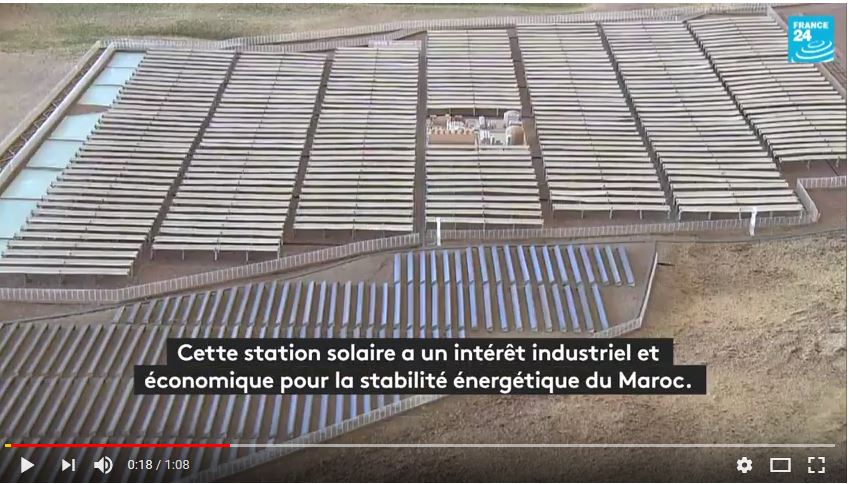  Maroc, la plus grande centrale solaire du monde