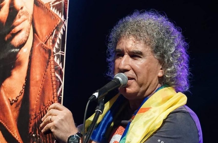  Le chanteur kabyle Zedek Mouloud au Zénith de Paris le 12 janvier