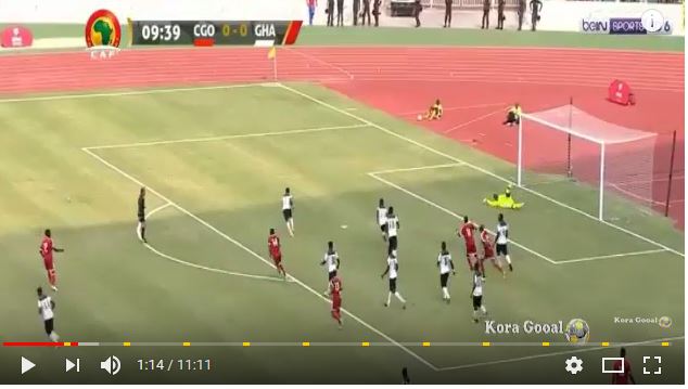  Congo vs Ghana 1-5