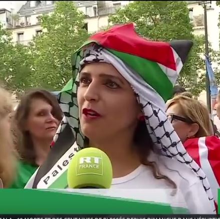  Manifestation pro-palestinienne à Paris