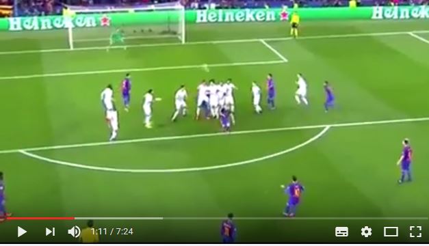  Barcelone vs PSG 6-1