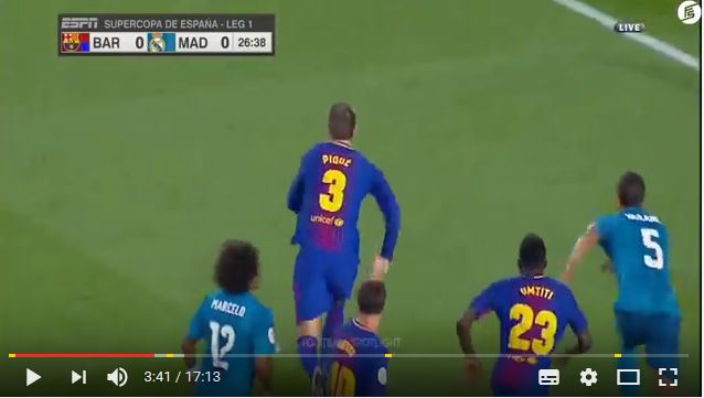  Barcelona vs Real Madrid 1-3