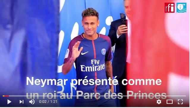  « Paris est magique » : Neymar est un joueur du PSG