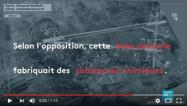  Syrie : les représailles américaines