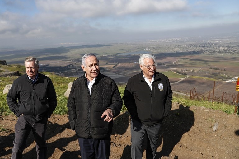  Trump soutient la souveraineté d’Israël sur le plateau du Golan