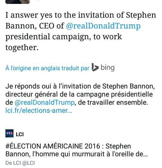  Marion Maréchal-Le Pen va collaborer avec l’équipe de campagne de Trump