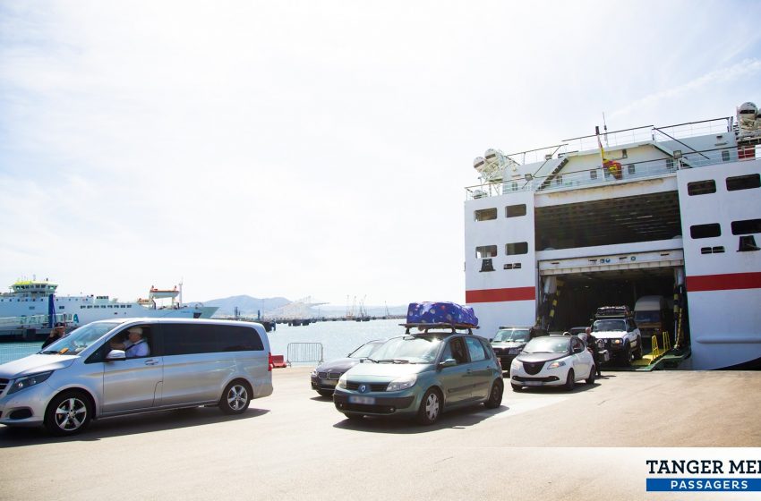  Affluence massive au port Tanger Med Passagers