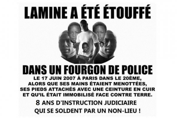  Mobilisation 8 ans après la mort de Lamine Dieng