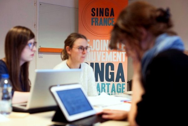  L’association Singa pour un véritable échange entre réfugiés et population française