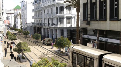  Maroc – Tramway Casablanca : un chantier qui gêne