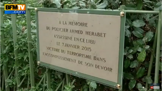  Trois plaques dévoilées à Paris en mémoire des victimes des attentats de janvier