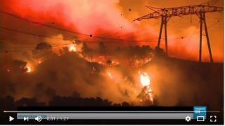  France : images impressionnantes de l’incendie géant qui ravage le nord de Marseille