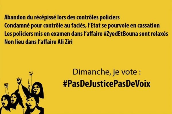  #PasDeJusticePasDeVoix le bulletin nul qui a cartonné