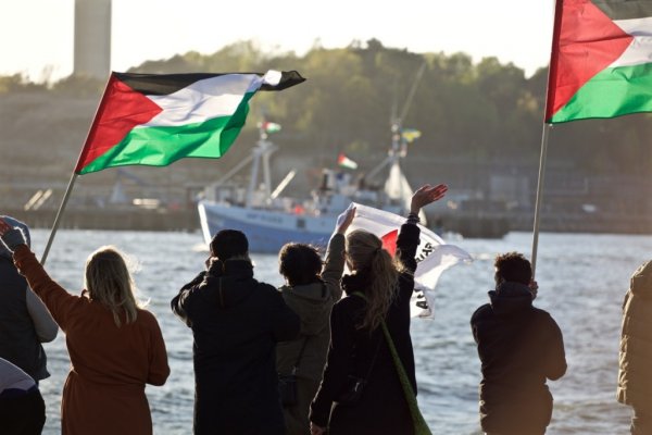  Le « Bateau des femmes » à une cinquantaine de milles de la côte de Gaza