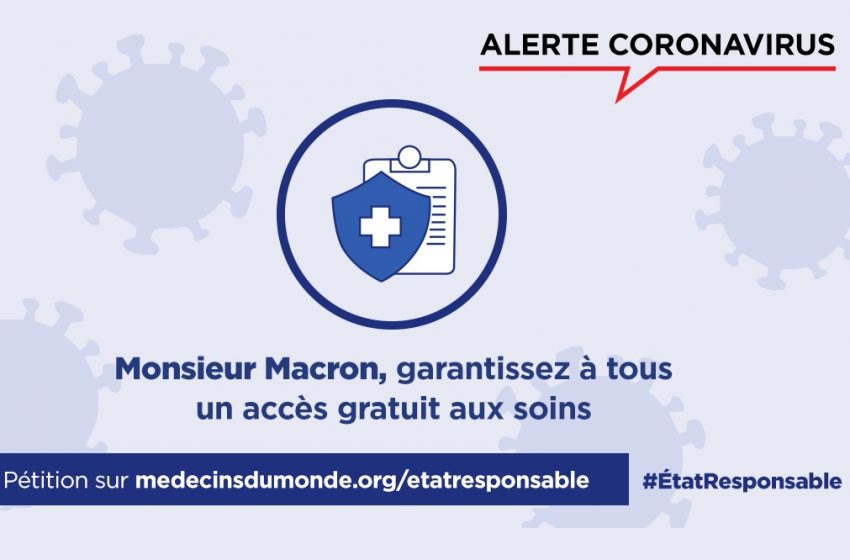  Médecins du Monde : La France doit aussi protéger les plus vulnérables