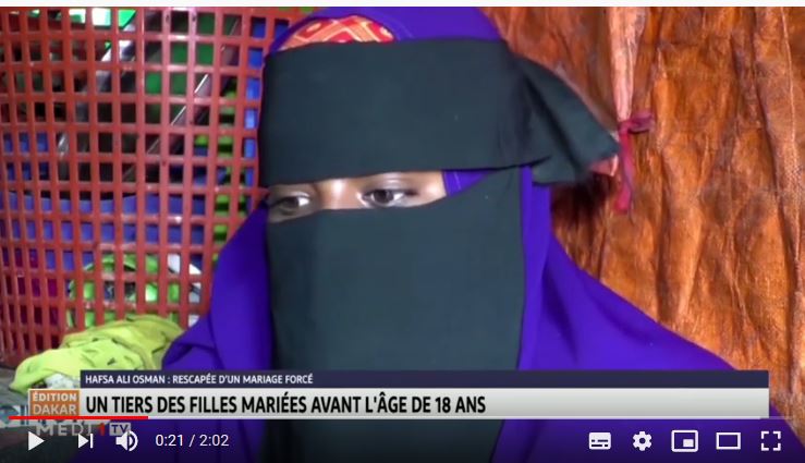  Somalie : Hafsa Ali Osman mariée à 13 ans à un homme qui a payé 100 dollars