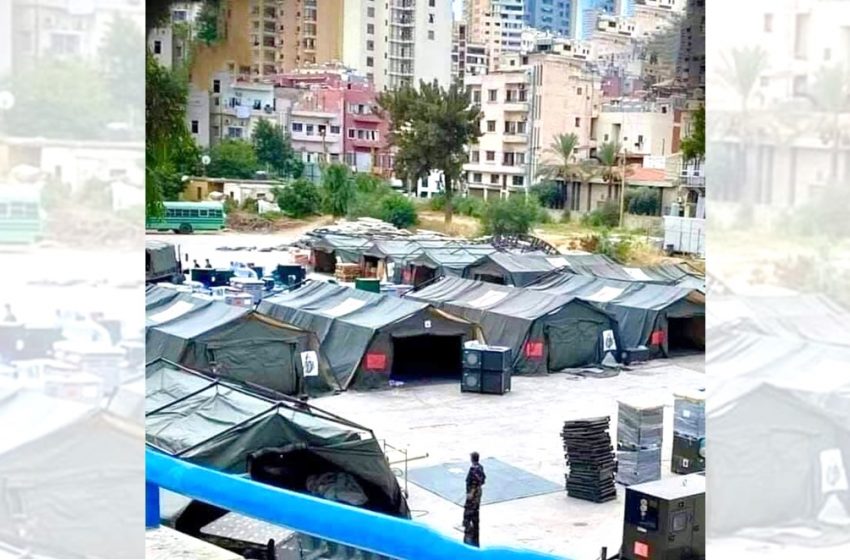  Un hôpital militaire de campagne marocain déployé à Beyrouth