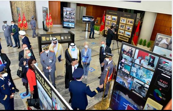  Maroc : Une exposition des Forces Armées Royales à la Bibliothèque Nationale