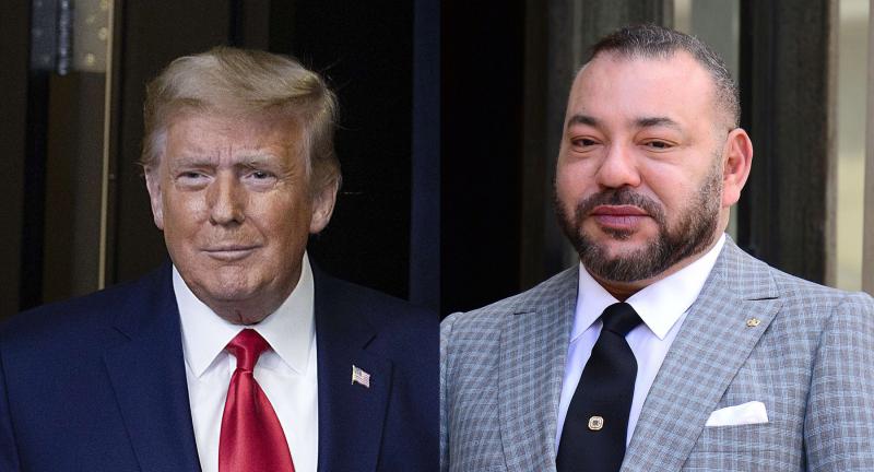  Donald Trump décore le Roi Mohammed VI de la Légion du mérite