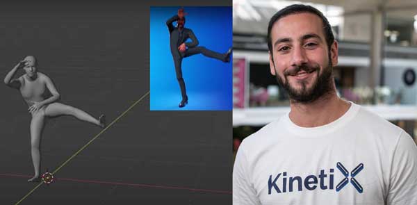  Avec Kinetix, Yassine Tahi rend l’animation 3D populaire