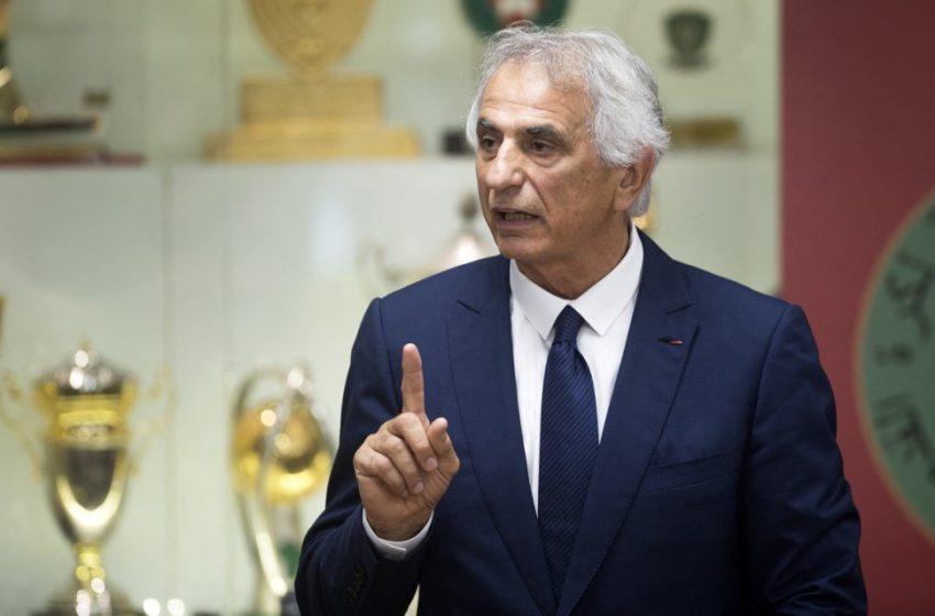  Football. Vahid Halilhodzic dévoile sa liste de 24 joueurs