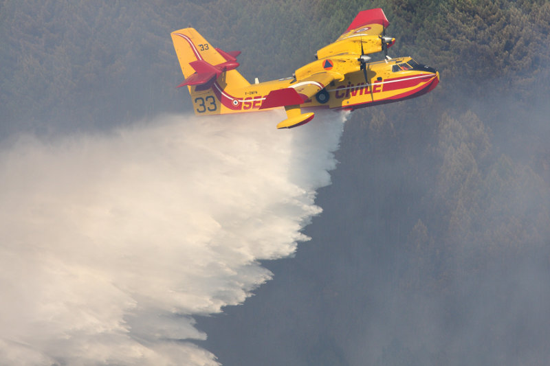  Algérie : la France envoie des Canadairs pour lutter contre les feux de forêt