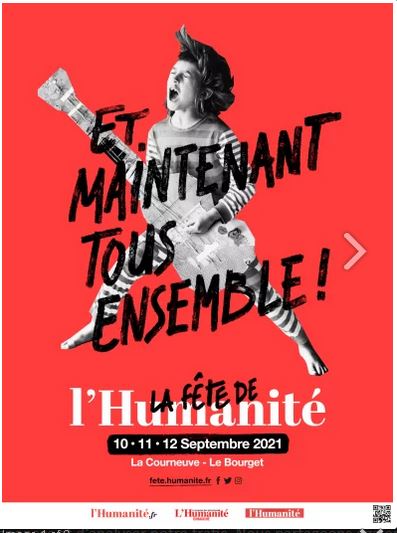  La fête de l’Humanité annonce son grand retour, les 10, 11 et 12 septembre