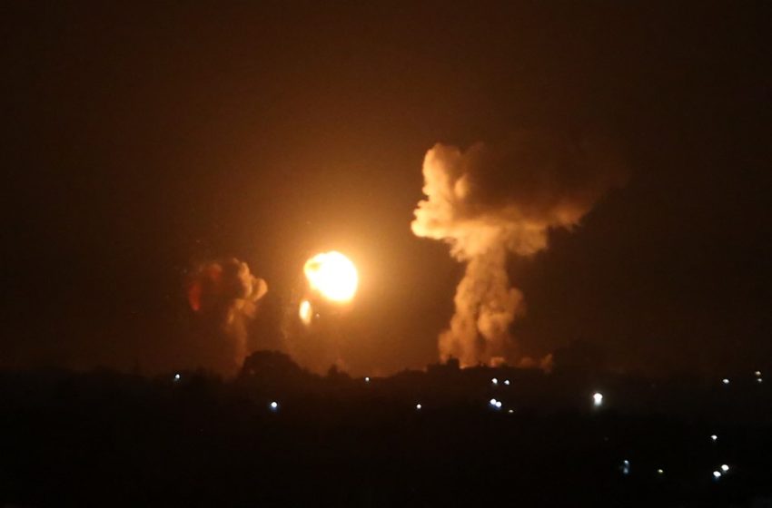  L’armée israélienne bombarde Gaza