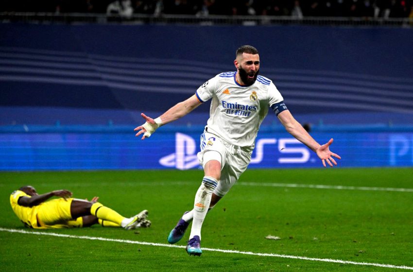  Ligue des champions : Benzema envoie le Real en demies