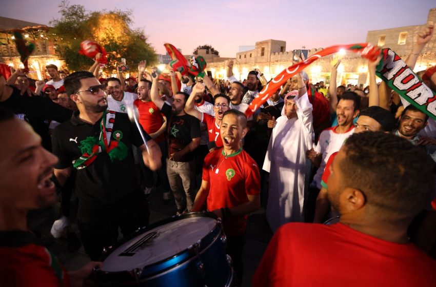  Qatar 2022. Les Marocains présents en masse pour encourager les Lions de l’Atlas