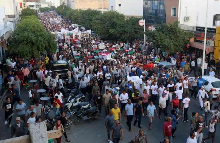  A Zarzis, des manifestants réclament la vérité sur des migrants disparus