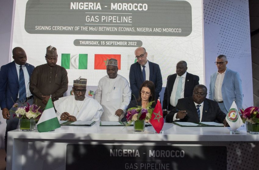  Gazoduc Nigeria-Maroc. Signature de  mémorandums d’entente tripartites