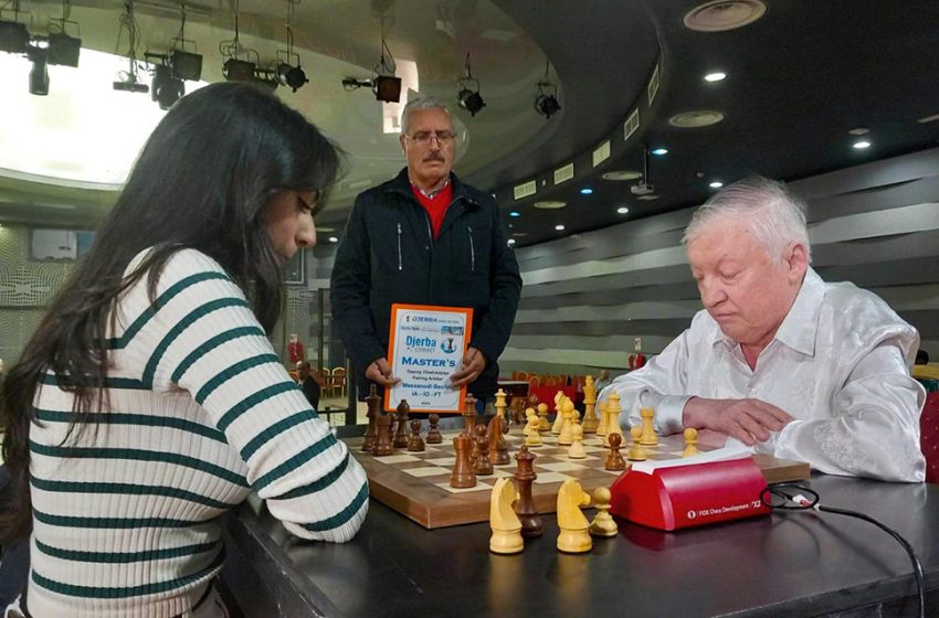  Tunisie. La légende Anatoly Karpov, star du festival d’échecs de Djerba