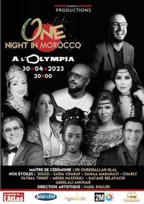  « One Night in Morocco » le 30 avril 2023 à l’Olympia