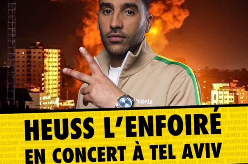  Torrent d’indignation après l’annonce du concert en Israël du rappeur franco-algérien Heuss l’Enfoiré