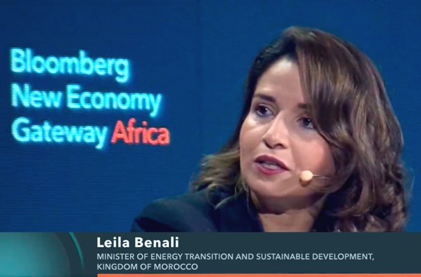  Bloomberg New Economy. Leila Benali : « réussir le challenge de la transition énergétique »