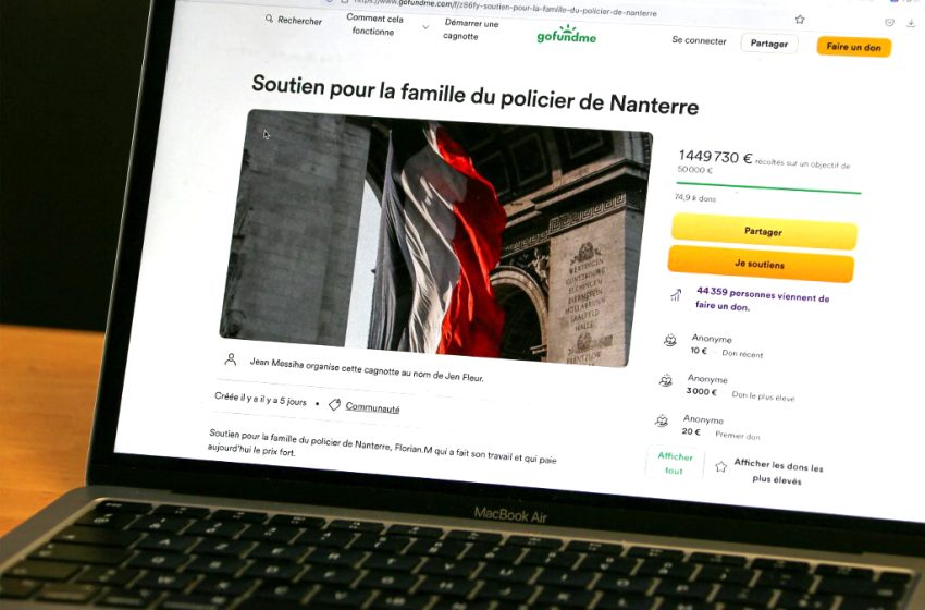  Cagnotte pour le policier : plainte de la famille de Nahel