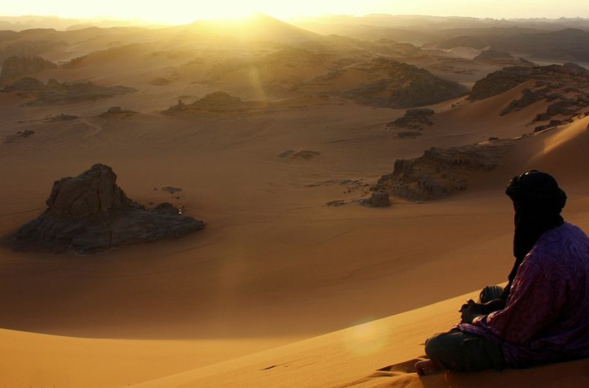  Algérie. Djanet attire de plus en plus de touristes occidentaux