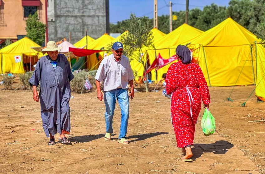  À Amizmiz, la vie continue au camp des FAR malgré le sinistre