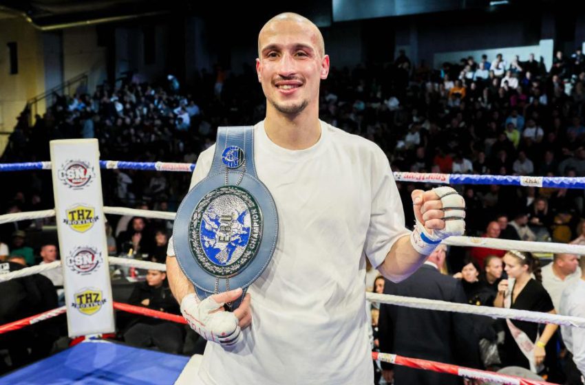  Boxe. Walid Ouizza décroche la ceinture EBU Silver