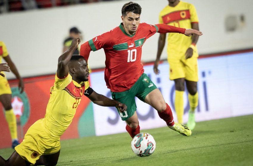  Brahim Diaz impressionne lors du match Maroc-Angola